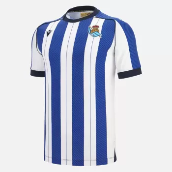 2025 2026 Real Sociedad Mens Home Soccer Jersey Eco Edition