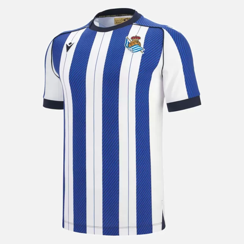 2025 2026 Real Sociedad Mens Home Soccer Jersey Eco Edition 2025 2026 Real Sociedad Mens Home Soccer Jersey Eco Edition