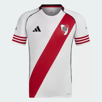2025 2026 River Plate Mens Home Soccer Jersey White Red