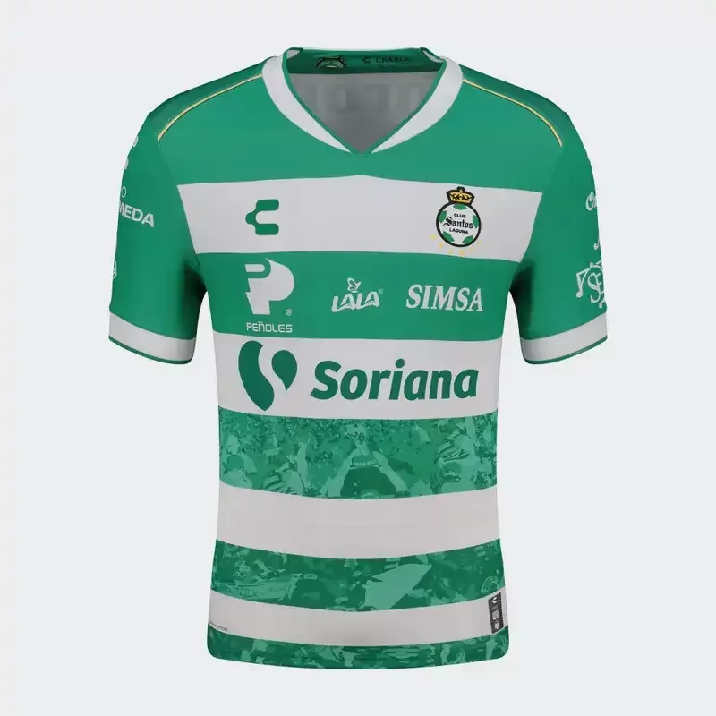 2025 2026 Santos Laguna Mens Home Soccer Jersey Clausura 2012 Tribute