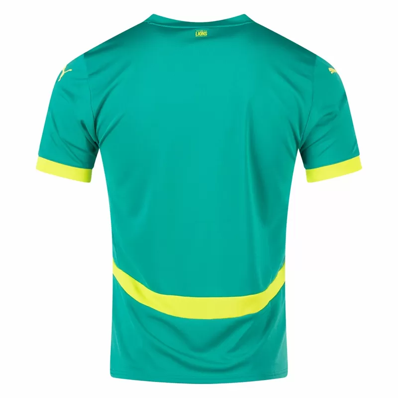 2025 2026 Senegal Mens Away Soccer Jersey Green Lion Graphic 2025 2026 Senegal Mens Away Soccer Jersey Green Lion Graphic