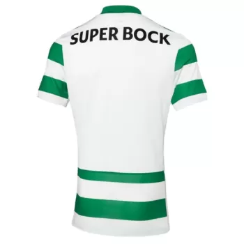 2025 2026 Sporting CP Mens Home Soccer Jersey Green White