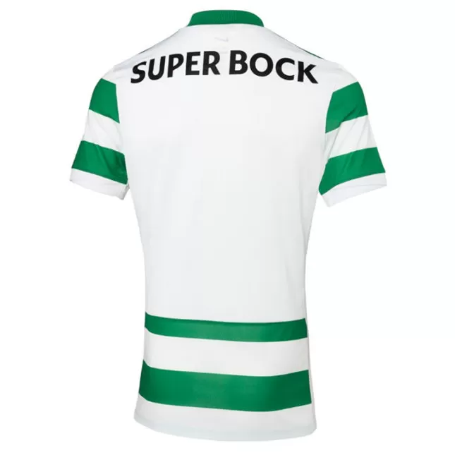 2025 2026 Sporting CP Mens Home Soccer Jersey Green White
