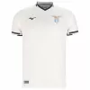 2025 2026 SS Lazio Mens Away Soccer Jersey Blue Embossed