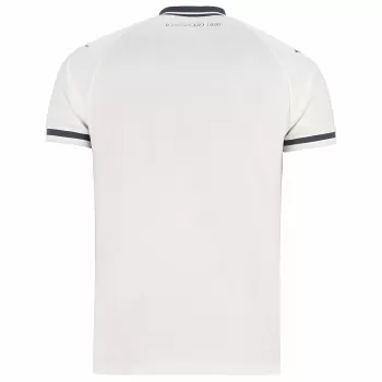 2025 2026 SS Lazio Mens Away Soccer Jersey Blue Embossed
