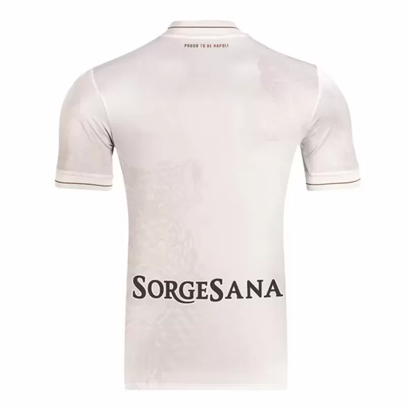 2025 2026 SSC Napoli Mens Away Soccer Jersey Sand Scudetto 2025 2026 SSC Napoli Mens Away Soccer Jersey Sand Scudetto