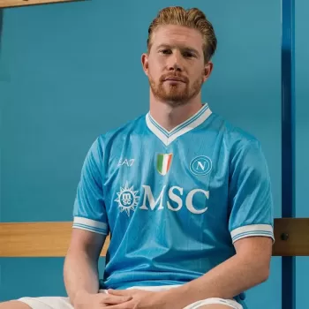 2025 2026 SSC Napoli Mens Home Authentic Soccer Jersey Player Version Scudetto