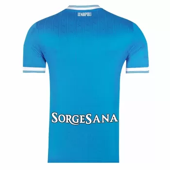2025 2026 SSC Napoli Mens Home Authentic Soccer Jersey Player Version Scudetto