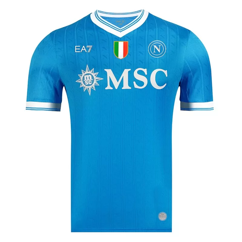 2025 2026 SSC Napoli Mens Home Soccer Jersey Scudetto Edition 2025 2026 SSC Napoli Mens Home Soccer Jersey Scudetto Edition