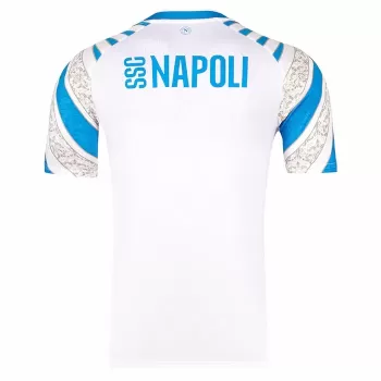 2025 2026 SSC Napoli Mens Pre Match Soccer Jersey Royal Palace Pattern