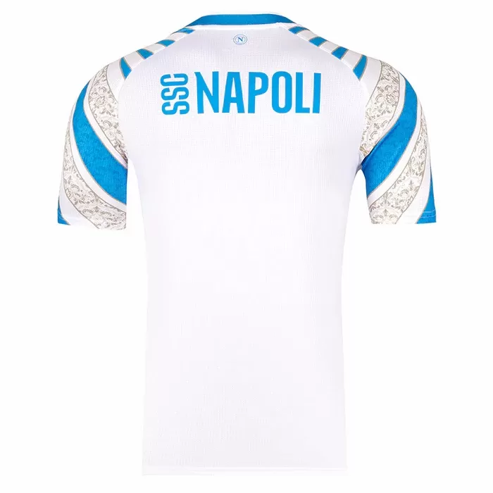 2025 2026 SSC Napoli Mens Pre Match Soccer Jersey Royal Palace Pattern 2025 2026 SSC Napoli Mens Pre Match Soccer Jersey Royal Palace Pattern