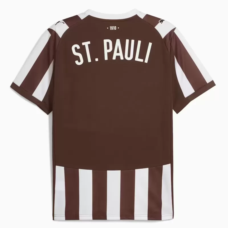 2025 2026 St Pauli Mens Home Soccer Jersey Brown National Kit 2025 2026 St Pauli Mens Home Soccer Jersey Brown National Kit
