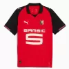 2025 2026 Stade Rennais Mens Home Soccer Jersey Red Black