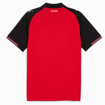 2025 2026 Stade Rennais Mens Home Soccer Jersey Red Black 2025 2026 Stade Rennais Mens Home Soccer Jersey Red Black