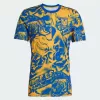 2025 2026 Tigres UANL Mens Pre Match Soccer Jersey Blue Gold
