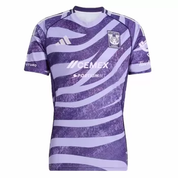 2025 2026 Tigres UANL Womens Soccer Jersey Purple Amazon Edition