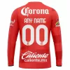 2025 2026 Toluca Mens Home Long Sleeve Soccer Jersey Red 2025 2026 Toluca Mens Home Long Sleeve Soccer Jersey Red