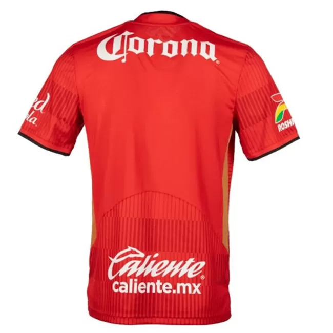 2025 2026 Toluca Mens Home Soccer Jersey Red 10 Star Badge