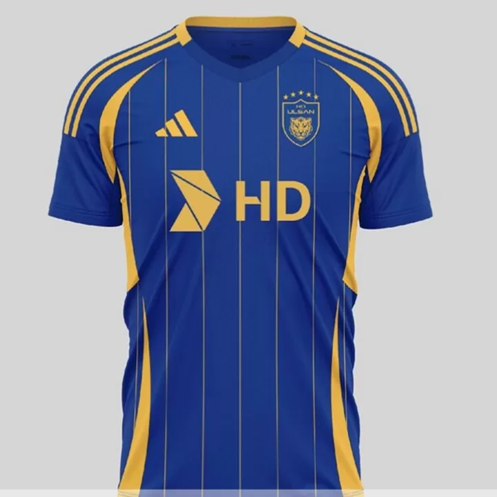 2025 2026 Ulsan HD Mens Home Soccer Jersey Blue Yellow 2025 2026 Ulsan HD Mens Home Soccer Jersey Blue Yellow