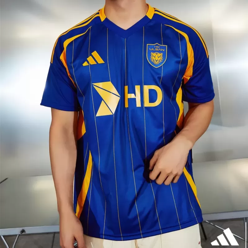 2025 2026 Ulsan HD Mens Home Soccer Jersey Blue Yellow 2025 2026 Ulsan HD Mens Home Soccer Jersey Blue Yellow