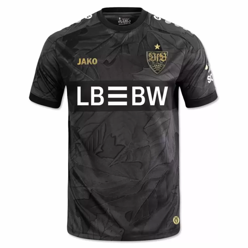 2025 2026 VfB Stuttgart Mens Third Soccer Jersey Leaf Pattern 2025 2026 VfB Stuttgart Mens Third Soccer Jersey Leaf Pattern