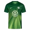 2025 2026 VfL Wolfsburg Mens Home Soccer Jersey Gorge Green