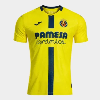 2025 2026 Villarreal CF Mens Home Soccer Jersey Yellow Submarine