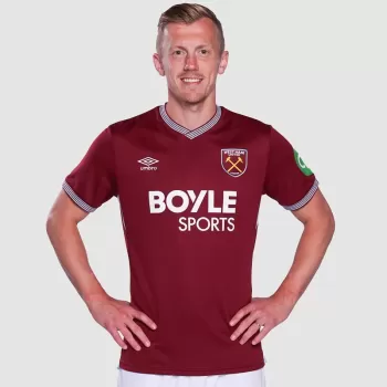 2025 2026 West Ham United Mens Home Soccer Jersey Minimalist Claret