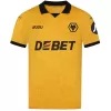 2025 2026 Wolverhampton Wanderers Mens Home Soccer Jersey Molineux Pattern