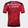 2025 2026 Xolos Mens Home Soccer Jersey Red Black Graffiti