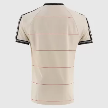 2025 Bohemian FC Mens Away Soccer Jersey Cream Pinstripe Vintage Style 2025 Bohemian FC Mens Away Soccer Jersey Cream Pinstripe Vintage Style