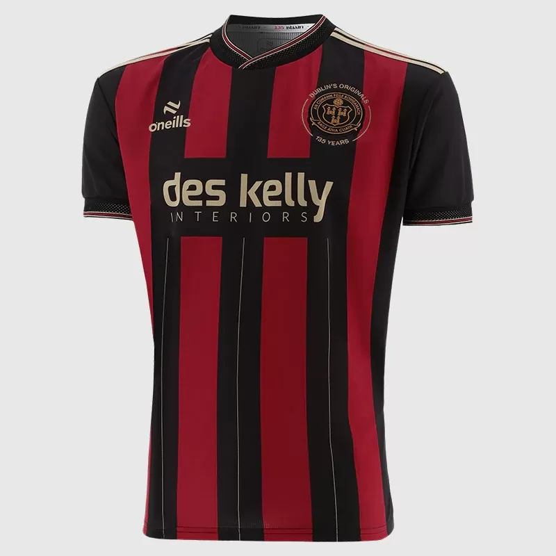 2025 Bohemian FC Mens Home Soccer Jersey 135th Anniversary Edition