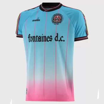 2025 Bohemian FC Mens Third Soccer Jersey Fontaines DC Alternative