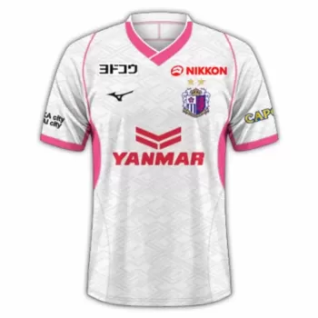 2025 Cerezo Osaka Mens Away Soccer Jersey White Pink Blossom
