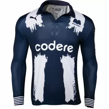 2025 CF Monterrey Mens 80th Anniversary Long Sleeve Soccer Jersey