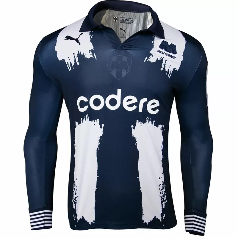 2025 CF Monterrey Mens 80th Anniversary Long Sleeve Soccer Jersey