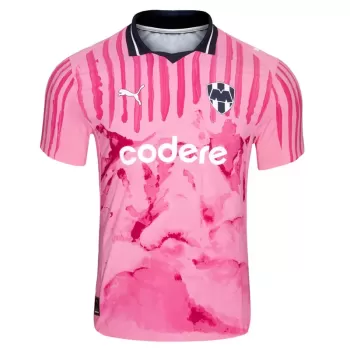 2025 CF Monterrey Womens FIFA Club World Cup Soccer Jersey Pink