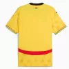 2025 Ghana Mens Away Soccer Jersey Bold Yellow Black Star