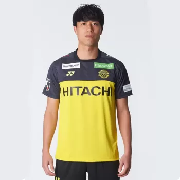 2025 Kashiwa Reysol Mens Home Soccer Jersey Yellow Square Neck