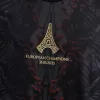 2025 The Parisians Mens European Champions Soccer Jersey Wing Design Black Red 2025 The Parisians Mens European Champions Soccer Jersey Wing Design Black Red