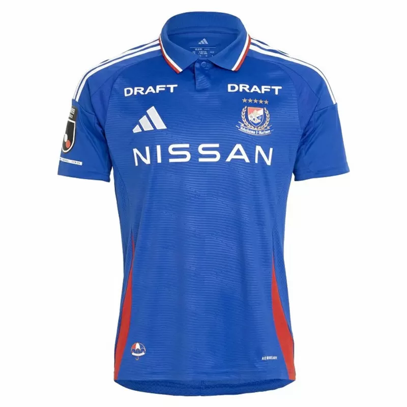 2025 Yokohama F Marinos Mens Home Soccer Jersey Tricolor Jacquard 2025 Yokohama F Marinos Mens Home Soccer Jersey Tricolor Jacquard
