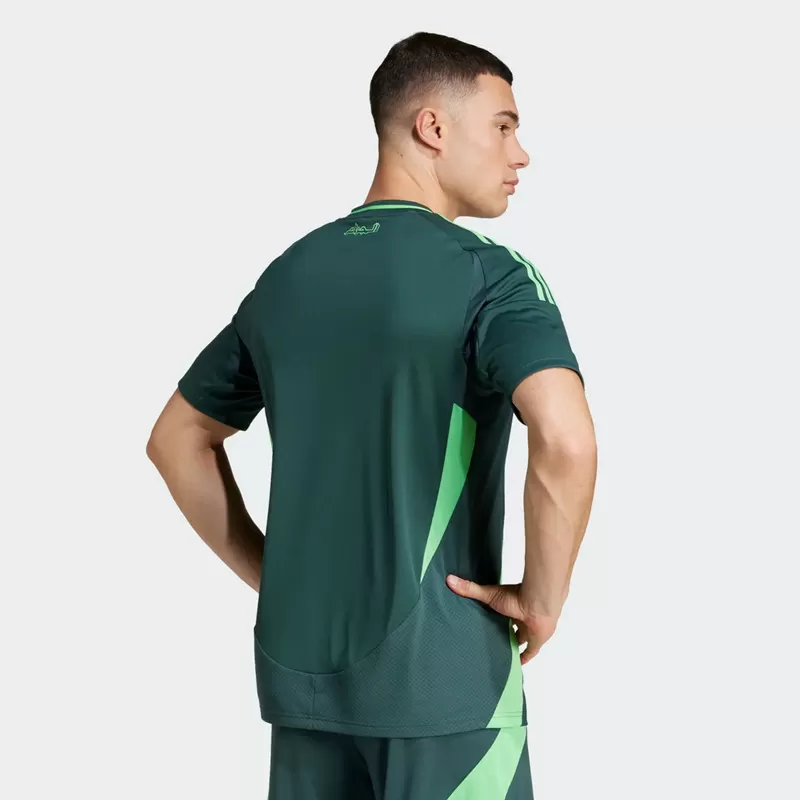 24-25 Algeria Mens Away Match Jersey Dark Green 24-25 Algeria Mens Away Match Jersey Dark Green