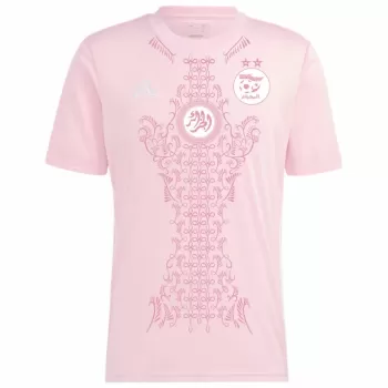 24-25 Algeria Mens Pink Karakou Jersey Vibrant Design
