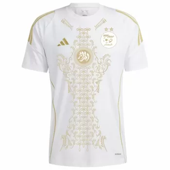 24-25 Algeria Mens White Karakou Jersey Elegant Kit