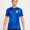 25-26 Brazil Mens Away Soccer Jersey Blue Electric Green