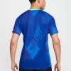 25-26 Brazil Mens Away Soccer Jersey Blue Electric Green