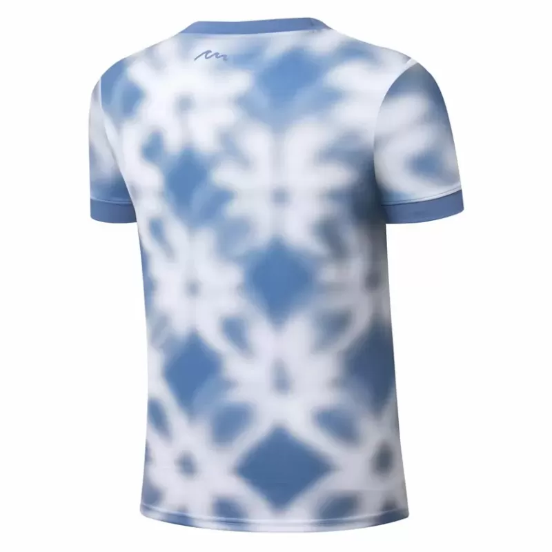 25-26 El Salvador Adult Pre Match Soccer Jersey Graphic Pattern 25-26 El Salvador Adult Pre Match Soccer Jersey Graphic Pattern