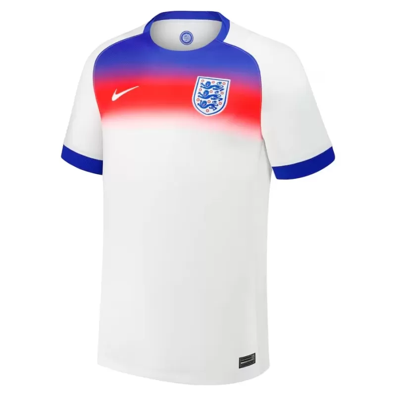 25-26 England Lionesses Mens Home Soccer Jersey White Blue
