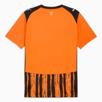 25-26 FC Shakhtar Donetsk Mens Home Soccer Jersey Orange Black