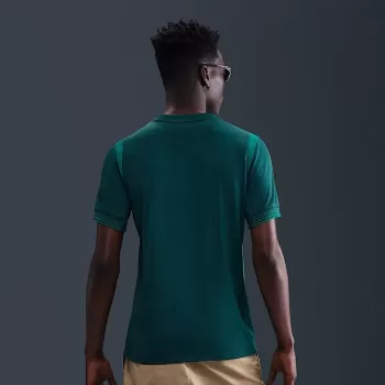 25-26 Nigeria Mens Home Soccer Jersey Deep Teal Neon Kit